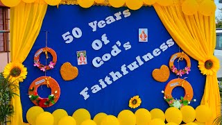 50 Years Of Service  Sr Cecilia Lyngdoh  St Teresas Convent Mooralong  Jowai [upl. by Herve]