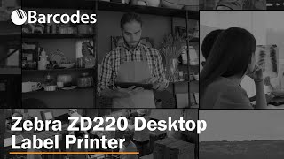 Zebra ZD220 Desktop Label Printer [upl. by Izmar]