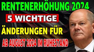 Große Reformen Ab 19 August neue Vorteile in der Rentenversicherung – 2200 €  1900 € [upl. by Meldoh]