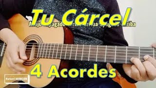 Tu cárcel en guitarra Enanitos Verdes Acordes y punteo [upl. by Ford]