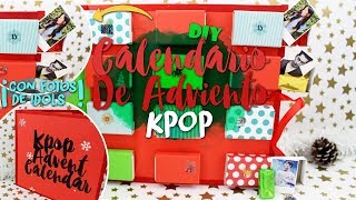 DIY KPOP Calendario de Adviento KPOP Kfreak EXO BTS 2PM FTISLAND SVT BTOB ETC [upl. by Olecram]