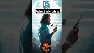 Pushpa 2 trailer date shorts ytshots pushpa2 review movies [upl. by Nyladnarb]