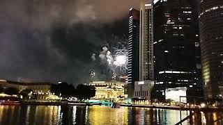 Singapore fireworks [upl. by Anilesor57]