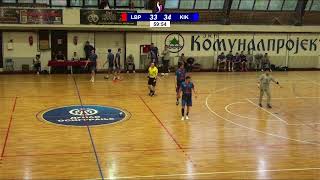 SBRL 21 kolo  SC  RK Lavovi BP  RK Kikinda Grindex [upl. by Ralyt]