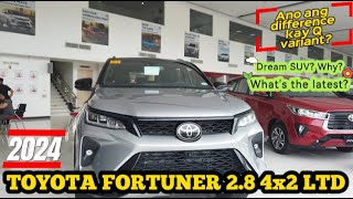 2024 Toyota Fortuner 28 4x2 LTD AT  6Speed  204PS 500Nm of Torque car review toyota 2024 [upl. by Enicar]