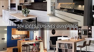 30 idées de cuisines ouvertes 2021 [upl. by Veneaux424]