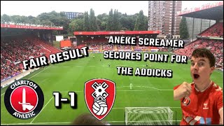 2 SCREAMERS AS THE POINTS ARE SHARED AT THE VALLEY  CHARLTON ATHLETIC 11 ROTHERHAM UNITED [upl. by Alaik825]