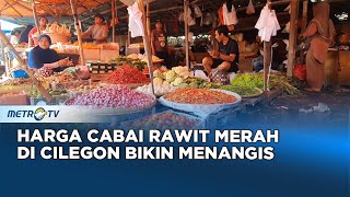 PEDASSS Harga Cabai Rawit Merah di Cilegon Naik 100 [upl. by Gnus]