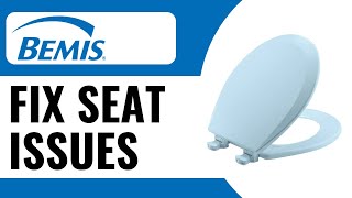 How to Fix Bemis Soft Close Toilet Seat That Slams Shut  Full Guide 2024 [upl. by Yllehs986]