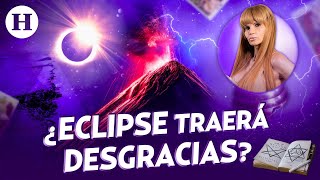 ¡Cuídate del eclipse solar Mhoni Vidente advierte lo que NO debes hacer durante este 8 de abril [upl. by Sari]