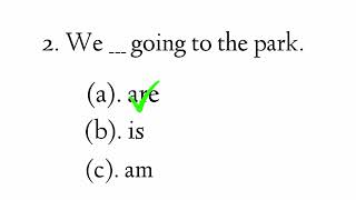 Fill the blank in these sentences with am is are [upl. by Noivaz]