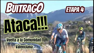 Vuelta a la Comunidad Valenciana 2024ðŸ‡ªðŸ‡¸ETAPA 4ðŸ’¥Ascenso Alto Miserat ðŸš€Buitrago ATACA [upl. by Rimhsak]