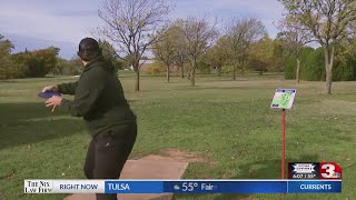 quotLake Wichita Openquot disc golf tourney to benefit Faith Mission [upl. by Nnyledam]