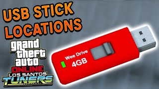 ALL 5 MEDIA STICK LOCATIONS 4 CIRCOLOCO RECORDS  1 MOODYMANN GTA V ONLINE TUNERS [upl. by Bernarr889]