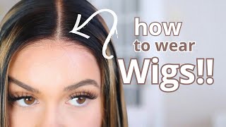 The only WIG tutorial you need These tips took me years to find🙊 Wear amp Go Wig ft Jessies Wig [upl. by Oinotla683]