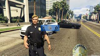 GTA V Sergeant Mod  Traffic control [upl. by Ycniuqed]