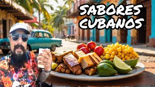 COMIDA CUBANA Una delicia de la isla  El barrio Cubano en Cancún [upl. by Ayoj]