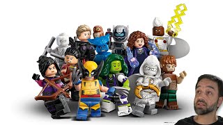 LEGO Marvel Studios Series 2 Collectible Minifigures pics amp thoughts [upl. by Gnidleif839]