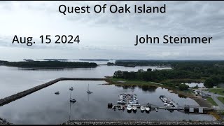 The Curse of Oak Island AUGUST 152024 DRONE VIDEO [upl. by Aliehc853]