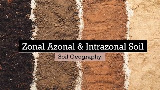 Zonal Azonal amp Intrazonal Soil  Soil Types  Physical Geography  Soil Geography  Geography [upl. by Hoj171]