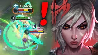 Wild Rift Riven Jungle One Death Challenge in Season 11 [upl. by Eirot]