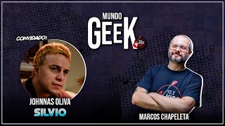 Live Kiss FM Mundo Geek com ator Johnnas Oliva Silvio [upl. by Nereus766]