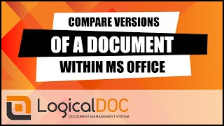 Compare versions of a document within Microsoft Office [upl. by Artkele]