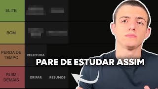 Rankeando os principais métodos de estudo com base na CIÊNCIA  Qual é a melhor técnica de estudo [upl. by Loring]