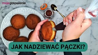 Jak nadziać pączki 3 sposoby  bonus [upl. by Adnale566]