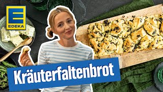 Kräuterfaltenbrot I Kräuterbutter selber machen [upl. by Larrie403]