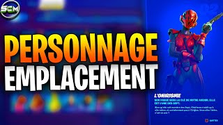 EMPLACEMENT DE TOUS LES PERSONNAGE SAISON 2 FORTNITE GUIDE EMPLACEMENT DES PNJ SAISON 2 CHAPITRE 3 [upl. by Ytima]