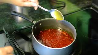 COMO HACER ACEITE DE ACHIOTE FACIL RICOS PARA LAS COMIDAS [upl. by Anwahsed]