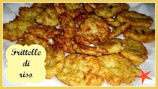 Frittelle di Riso  Come Usare il Riso Avanzato  Il Cibo delle Coccole [upl. by Ah]