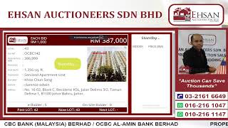 PROPERTY AUCTION SALE VIA ONLINE BIDDING OCBC BANK MALAYSIA BERHAD  OCBC ALAMIN BANK BERHAD [upl. by Arnelle]