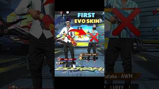 First Evo Gun Skin🤔  shorts [upl. by Ahsinav947]