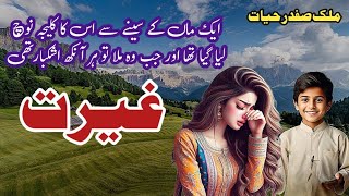 Gayrat  غیرت  Malik Safdar Hayat  Suspense amp Jurm O Saza Urdu Stories [upl. by Demona]