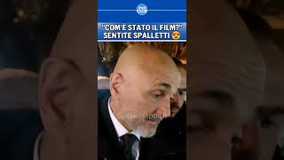 SPALLETTI commenta il film quotSARÒ CON TEquot 😍 [upl. by Onairotciv500]