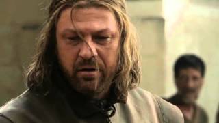 Eddard Stark Vs Jaime Lannister  Game of Thrones S01e05 [upl. by Mailand452]