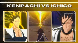 GAMEPLAY Kenpachi vs Ichigo Bleach Soul Resonance Showdown [upl. by Nykal]