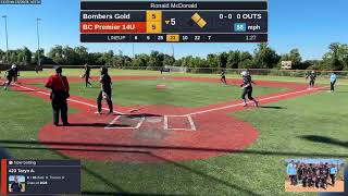 BC Premier 14U vs Bombers Gold 20241020 [upl. by Natsyrt775]