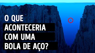 E Se Uma Bola de Aço Fosse Jogada na Fossa das Marianas [upl. by Annahsat260]