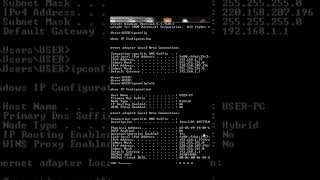 IPCONFIG Explained  Flush DNS  IPConfig Command Tutorial shorts short viral [upl. by Ynner]