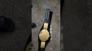 WWE World Heavyweight Championship Commemorative Title Belt unveiled [upl. by Hteb97]