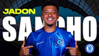 JADON SANCHO TO CHELSEA  BEST SKILLS GOALS ASSIST [upl. by Nani513]