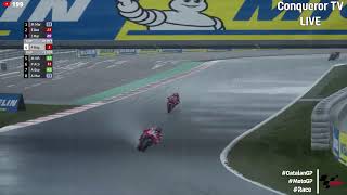 ❗Pecco Bagnaia Vs Jorge Martin❗Race MotoGP Catalunya SolidarityGP [upl. by Garcia409]