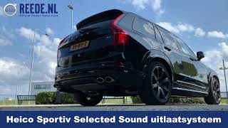 Heico Sportiv Selected Sound uitlaatsysteem XC90 D5  Volvo Reede Amerongen [upl. by Pellet]