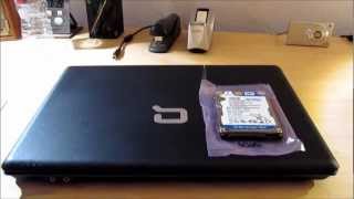 Compaq Presario C700 Hard Drive Replacement amp Windows Reinstall [upl. by Pederson]