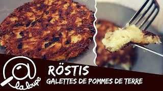 Recette de galette de pomme de terre [upl. by Savannah]