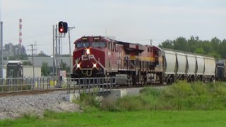 CPKC 760 meets 181 and 261 at Bettendorf IA September 5 2024 [upl. by Andra]