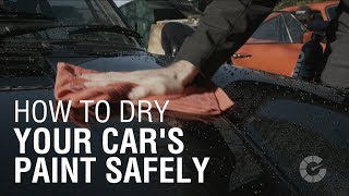 How to Dry Your Paint Safely  Autoblog Details [upl. by Rowena]